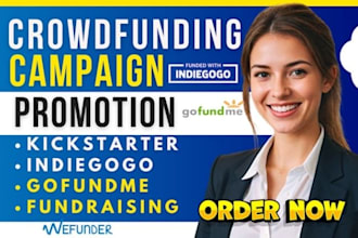 provide expert crowdfunding promotion and strategy