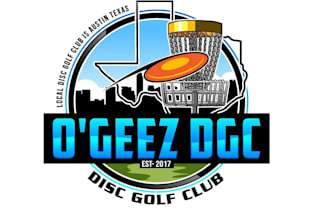 create awesome and gorgeous  disc golf logo design