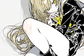 draw custom anime character illustration and oc