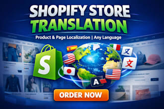 professionally translate and localize your shopify store in any language