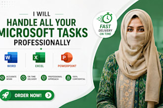 handle all your microsoft office tasks professionally