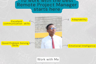 be your remote project manager