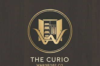 design a stylish and professional wardrobe brand logo
