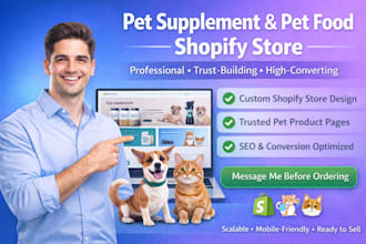 design german pet supplement website pet food website