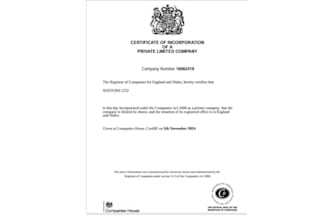 register UK ltd company for non residents with address