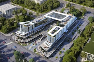 do realistic architectural rendering in 3ds max corona, vray, twinmotion