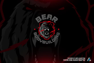 design jiu jitsu logo for gym
