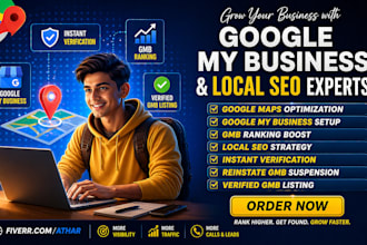 rank your gmb listing on google maps with local SEO
