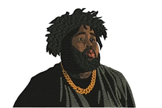 embroidery digitizing, logo, digitize image for embroidery in dst, pes, emb
