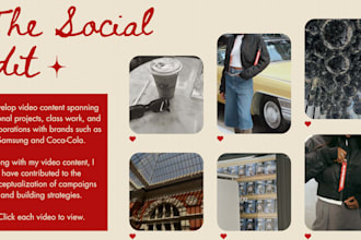 create social and brand strategies