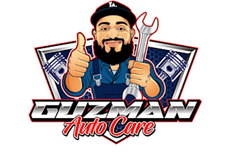 do unique auto care service logo