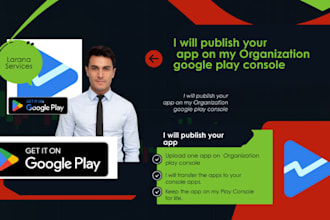 publish your app to my organization google play console