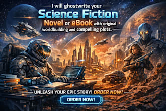 ghostwrite epic scifi or fantasy speculative fiction ya