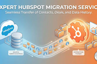 migrate your data from any CRM to hubspot professionally