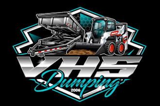 do modern gorgeous construction services logo