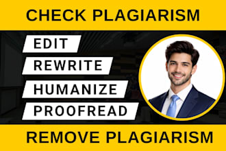 detect or check plagiarism from ai content and remove, rewrite, and humanize it