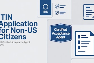 do itin application for non US citizens  irs certified acceptance agent