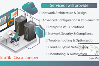 design, configure, and troubleshoot your network as a networking engineer