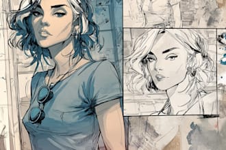 do cartoon comic comic book art anime manga comic book illustration comic art