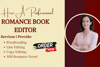 developmental, copy edit mm romance fiction, dark romance as erotic book editor