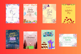 do custom invitations and greeting cards for all occasions