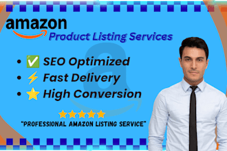 seo optimized amazon product listing and optimization