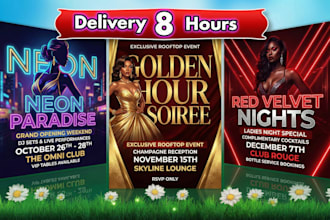 design a custom flyer for your business