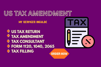 prepare, efile US tax returns for individuals amended tax, form 1120, 1120s 1040