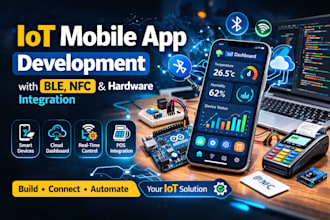 develop iot apps with ble, nfc and arduino hardware integration