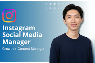 be your instagram content designer and social media manager
