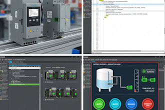 program siemens plc and hmi using tia portal
