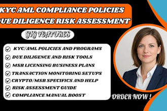 kyc aml compliance policies due diligence risk assessment manuals cdd edd
