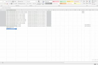 do accurate data entry, excel and word documentation with timely delivery