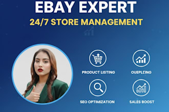 your ebay listing on top with SEO optimization
