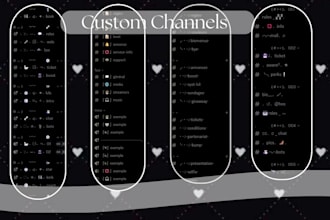 build a custom discord server