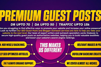 publish high da guest posts SEO backlinks high authority link building service
