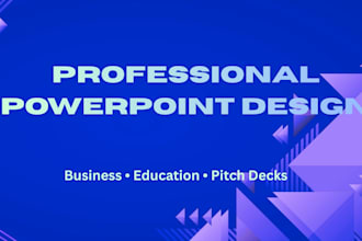 design professional PPT for business, school, and university