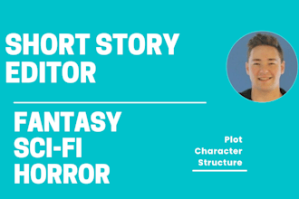 edit your fantasy scifi and horror short stories