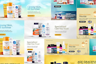 custom premium website banner designs, urgently
