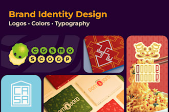 design a visual brand identity