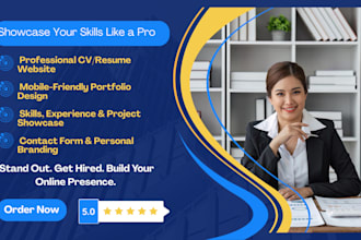 do redesign cv website resume personal portfolio site squarespace wix wordpress