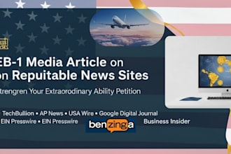 write and publish eb1 eb1a o1 visa media articles on authority news platforms