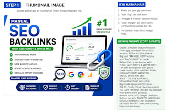 build high quality manual SEO backlinks for your website
