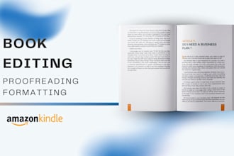 proofread edit and format your journal document novel