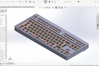 create custom keyboard cad designs for manufacturing