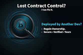 rescue, secure, and redeploy your smart contract under your ownership