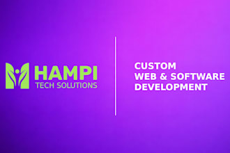 custom software and web development by an experienced dev team