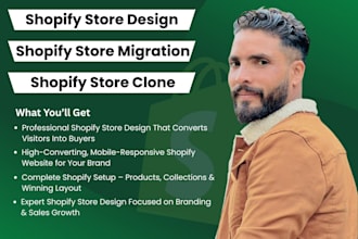 copy, clone, redesign or duplicate shopify store with your branding