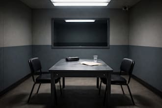 write realistic police interview dialogue for crime and mystery fiction