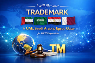 file trademark in uae saudi arabia egypt qatar for gcc expansion